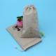 Jewelry Package Natural Color 10x12cm Jute Drawstring Bag