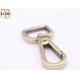 High Polished Metal Dog Chain Swivel Hooks , Quick Release Snap Hook Accessories