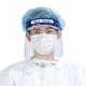 Dust Proof Disposable Medical Face Shield , Anti Fog Visor Face Shield