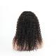 Real Human Hair Wig Deep Wave Front Lace Headgear 8A 18 inch DC Semi-mechanical headgear can be customized