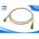 Auto Shutter Fiber Optic Patch Cables Patch Cord Aerospace With LC Connectors