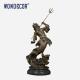 Custom brass Bronze Statues Sculpture Emperor Poseidon shape