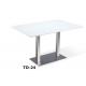 Modern club rectangle dining table furniture