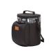 Round Heated L20*D20cm BPA free Thermal Lunch Tote