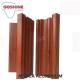 China Top manufacturer wood grain aluminum profile for kitchen cabinet door frame