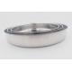 28+32+36cm TV shopping stainless steel durable baking dishes kitchen big round tray