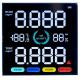 VA Air Detector Negative LCD Display VDD 4.5V Negative Transmissive LCD