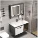 Floor To Ceiling Insectproof Bathroom Wash Basin Cabinet Eco Friendly