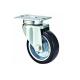 ESD Rubber 100KG 120KG 3 Inch Swivel Casters With Brake For Office Chairs