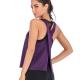 Ladies Wholesale Plain Sleeveless Tops Elastic Women Vest Yoga Tank Top