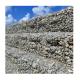 Stone Filled Woven Mesh Gabion Basket Retaining Wall Design for Seawall Protection