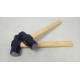 Black color plastic spraying surface wooden handle 2LB weight forged steel Sledge hammer