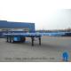 Tri axle container flatbed trailer for sale | TITAN VEHICLE