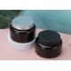 Empty Frosted Pet Acrylic Plastic Face Cosmetic And Packaging Body Butter Lotion Eye Cream Jar Lip Scrub Container With