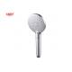 ABS 3 function handshower hand shower for shower column chrome bathroom silicon nozzle round easy clean OEM