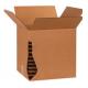 Strong Kraft Paper Custom Packaging Corrugated Cardboard Storage Boxes OEM / ODM