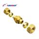 Brass Pex Compression Fittings Chrome Plated Multilayer Pex Water Pipe Fittings