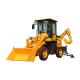 Hydraulic Wheel Towable Backhoe Loader Compact With 1.2 Ton Rated Load Capacity