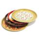 custom metal round fruit tin trays