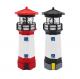 Outdoor Crafts Rotating Lighthouse Solar Garden Light Folk Art 1 * 1.2V Battery