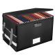 Multi Layer Fireproof Document Organizer Box Fiberglass Adjustable Money Storage