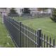Galvanized Tubular Steel Fence Panels Iron Decorative Metal Fence