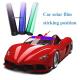 Window Position Car Windshield Sunscreen Film with 5% Light Transmission and UV Protection