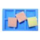 Custom Pattern Reusable Soap Molds Handmade Silicone Square Baking Mold