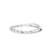 Party Silver Cubic Zirconia Rings , Sterling Silver Wedding Ring Sets