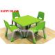 Imported Plastic Kindergarten Classroom Furniture Square Learning Table