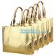 Custom wholesale ultrasonic heat sealed non woven tote bag,full-auto machine made non woven bag for shopping, bagease