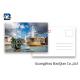 Tourist Tttraction 3d Lenticular Card , Lenticular Postcard Printing Souvenir Tourist Gifts