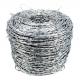 BWG16 Hot Dipped Galvanized Barbed Wire Price Per Roll Barbed Wire Fence