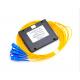 Wdm Fiber Splitter 1X4 SC UPC FTTX High Reliability /Excellent Stability