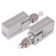 Fiber Optic Fast Connector Fibconet Hybrid Stainless Steel LC Adapter for TCP Network