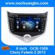 Ouchuangbo Stereo GPS Navi Multimedia Kit DVD Player Chery Fulwin 2 2013 SD Brazil map