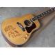 Natural Chibson G160e acoustic guitar John Lennon signature G160 electric acoustic guitar top drawings G160