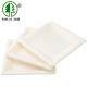 Rectangular Eco Friendly Biodegradable Sugarcane Bagasse Plates Birthday Party Paper