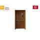 45 mm BS Approved HPL Finish Wooden Fire Door With Steel Frame For Civil Buildings