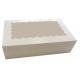 Custom Macaron Packaging Paper Box For Bakery And Dessert Gifts With Window