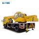 Construction Lifting Mobile Hydraulic Truck Crane 6 Ton With 3650/2190-4290 Mm Span
