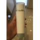 150ml white pp cosmetic airless bottle with snap on top