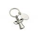 Angel Metal Laser Engraved Keyrings Logo Cute Key Chain Souvenir Gift