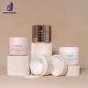 Round PP Plastic Jars 50g Custom Made Cosmetic Containers With Screw Top