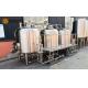 PLC Control Microbrewery Brewing Equipment With steam heating for brewpub