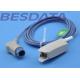 Medical Spo2 Sensor Probe Round 12pin Compatible For  78352A / M1190A