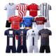 Breathable Sports Jersey Football T Shirt Unisex With Embroidered Logo