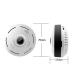 QJ-Y1 H.264 WHITE 1080P panoramic fisheye camera with wifi wireless