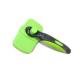 Waterproof Pet Hair Brush Green Color Weight 64g Rubber / Stainless Steel