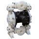 0.83mpa Air Powered PP Polypropylene Diaphragm Pump